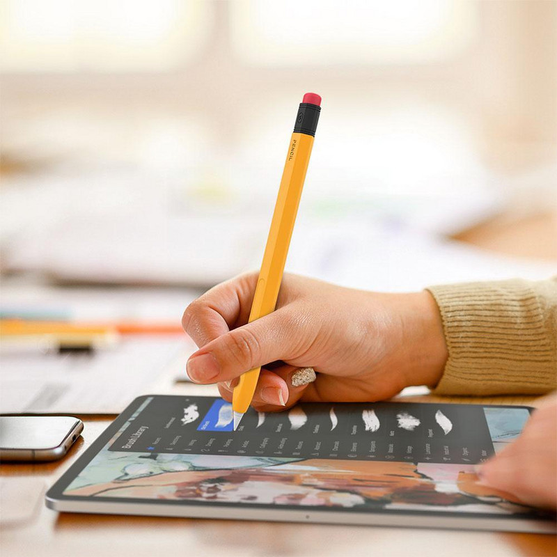 Για Apple Pencil 2/1 Θήκη για iPad Tablet Pen Stylus Protective Sleeve Cover Pencil Soft Cover Silicone Tablet N3G6