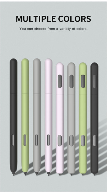 Калъфи за моливи за Samsung Galaxy Tab S7 S6 Химикалки Стилус Калъф Мек силиконов защитен капак за Samsung Tablet Phone Touch Pen