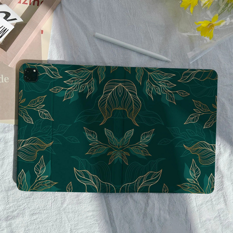 Arany vonalas tintarajzoló ipad tok Air 4 iPad Pro 11 2020 10.5 ceruzatartóval 10.2 8 7. 12.9 2020 Mini 5 6 iPad borító