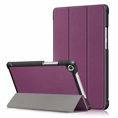 Husă din piele PU pentru Huawei MediaPad M5 lite 8 JDN2-W09/AL00 Husă inteligentă de 8,0 inci pentru huawei M5 lite 8 + filmpen