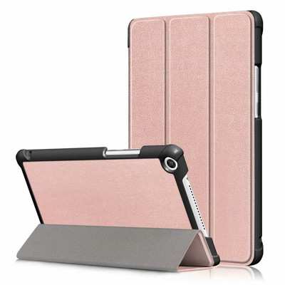 Husă din piele PU pentru Huawei MediaPad M5 lite 8 JDN2-W09/AL00 Husă inteligentă de 8,0 inci pentru huawei M5 lite 8 + filmpen