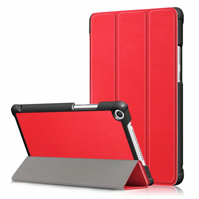 Husă din piele PU pentru Huawei MediaPad M5 lite 8 JDN2-W09/AL00 Husă inteligentă de 8,0 inci pentru huawei M5 lite 8 + filmpen