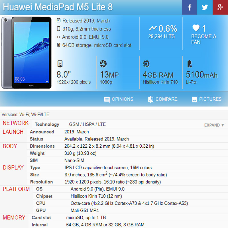 Husă din piele PU pentru Huawei MediaPad M5 lite 8 JDN2-W09/AL00 Husă inteligentă de 8,0 inci pentru huawei M5 lite 8 + filmpen