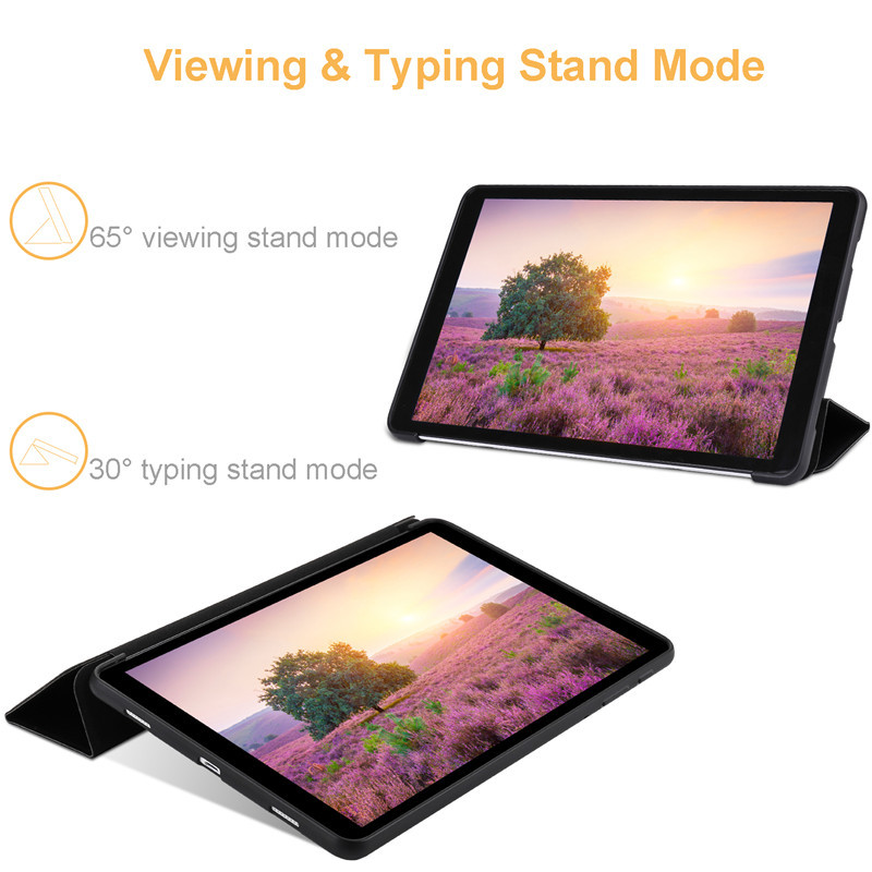 Solid Coque Samsung Tab A 10.5 ümbrise 2018 tahvelarvuti SM-T595 T590 kate Galaxy Tab A 10 5 2018 ümbrisele SM-T590 T595 Etui + pliiats