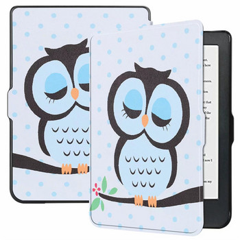 Smart Case For Funda Kobo Clara HD Cover Hoesje 6 ιντσών Cute Painted Hard Ereader Cover for Coque Kobo Clara HD Case Wake/Sleep