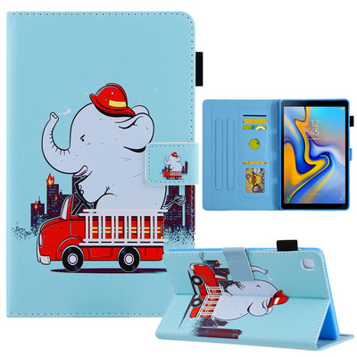 Skirtas Samsung Galaxy Tab A8 10 5 dėklui mielas Kawaii Panda Unicorn dažytas minkštas TPU dangtelis, skirtas Samsung Tab A7 Lite dėklui planšetiniams kompiuteriams vaikams