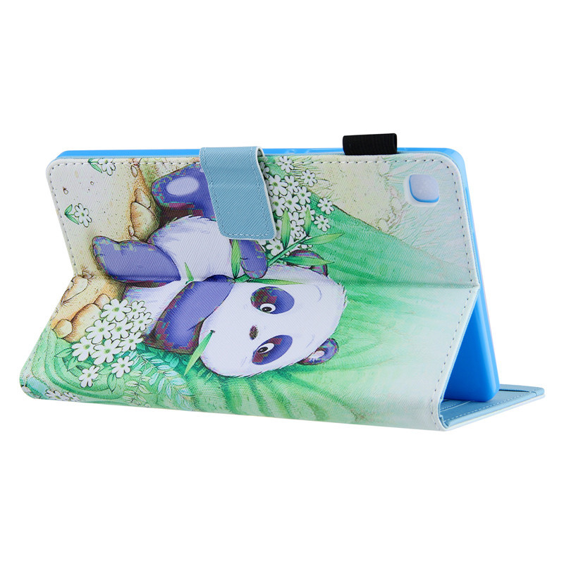 Skirtas Samsung Galaxy Tab A8 10 5 dėklui mielas Kawaii Panda Unicorn dažytas minkštas TPU dangtelis, skirtas Samsung Tab A7 Lite dėklui planšetiniams kompiuteriams vaikams