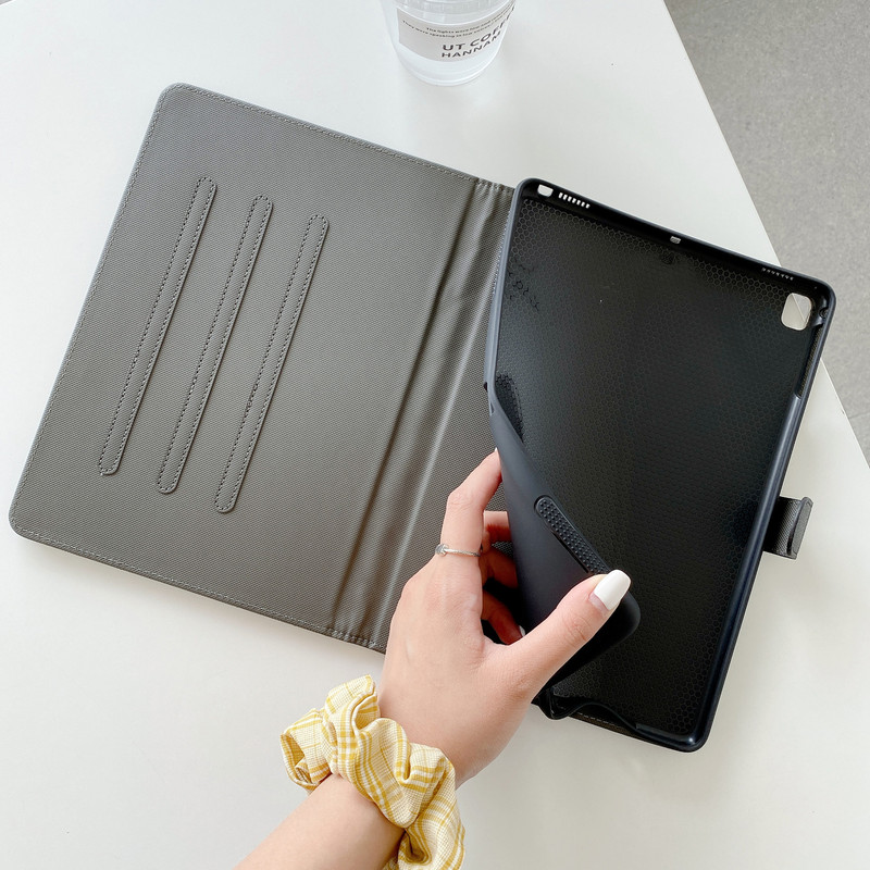 Stripes tok IPad Pro 11 10.5 tok IPad Airhez 2 3 4 Mini 1 2 3 4 5 Borító iPad 8. 7. 6. generációs tartozékokhoz 10.2