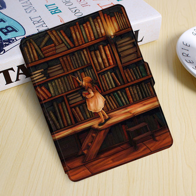 Kindle 8 futrālis Kindle 8. paaudzes 2016. gada izlaišanas Ereader e-grāmatai ar automātisku miega/pamošanās pretestību Kindle modelim SY69JL