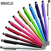 10 bucăți/set stilouri universale 2 în 1 din metal cu stilouri cu bile cu ecran tactil Stylo pentru toate ecranele capacitive pentru cadou Dropship