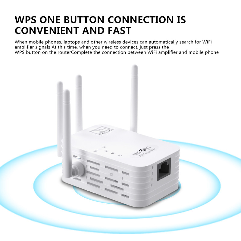 5Ghz traadita WiFi-reiiter 1200Mbps ruuter Wifi-võimendi 2,4G Wifi pikamaalaiendiga 5G Wi-Fi signaalivõimendi kordaja Wifi