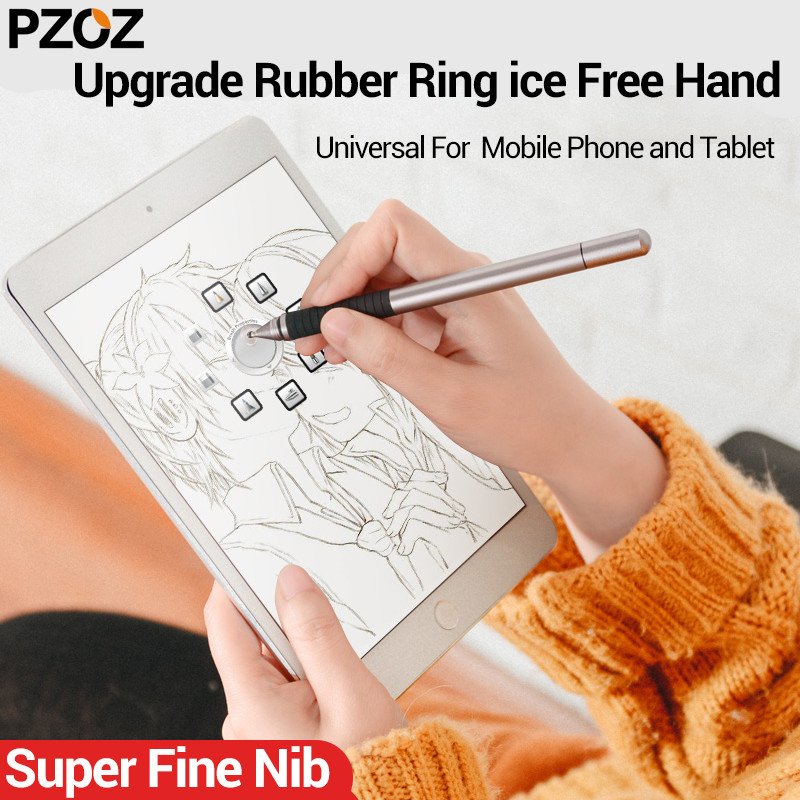 PZOZ rašiklis telefonui Metalinis jutiklinis ekranas Stylus apple Pieštukas iphone 11 pro xiaomi note 8 Redmi K30 mi 8 9 Samsung note 8