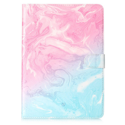 Marmora apdruka Flip PU Ādas viedais vāciņš maka maciņš Samsung Galaxy Tab S3 9.7 T820 T825 SM-T820 SM-T825 statīva planšetdatora futrāļi