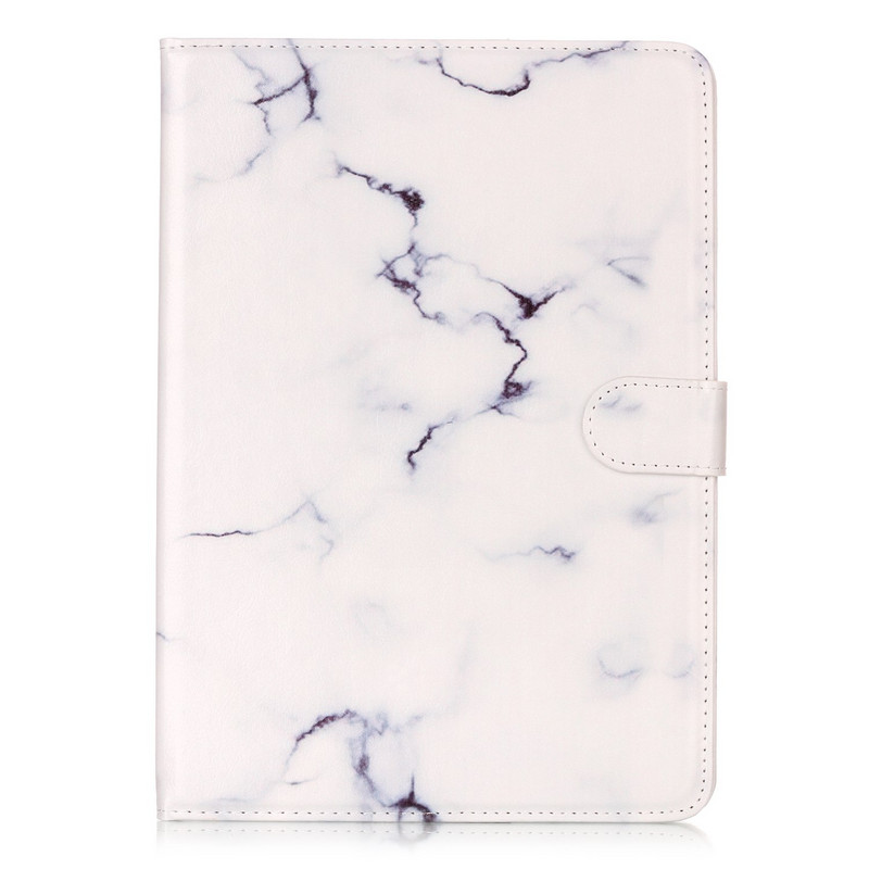 Marmora apdruka Flip PU Ādas viedais vāciņš maka maciņš Samsung Galaxy Tab S3 9.7 T820 T825 SM-T820 SM-T825 statīva planšetdatora futrāļi