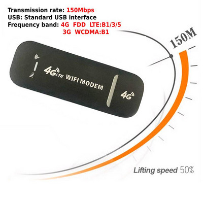 4G LTE vezeték nélküli router USB dongle 150Mbps Modem Stick mobil szélessávú SIM kártya vezeték nélküli WiFi adapter 4G kártya router otthoni iroda