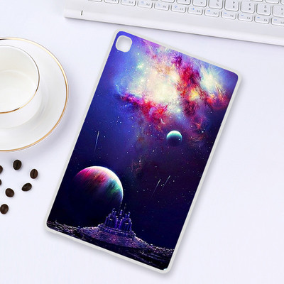 Θήκη tablet για Realme Pad 10,4 ιντσών 2021 Cute Cat Flower Painted Silicone Back for Realme Pad 2021 Cases Cover Funda