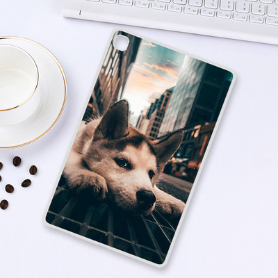 Θήκη tablet για Realme Pad 10,4 ιντσών 2021 Cute Cat Flower Painted Silicone Back for Realme Pad 2021 Cases Cover Funda