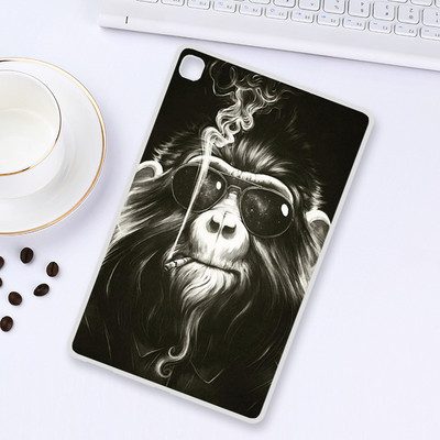 Θήκη tablet για Realme Pad 10,4 ιντσών 2021 Cute Cat Flower Painted Silicone Back for Realme Pad 2021 Cases Cover Funda