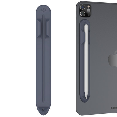 Silikona glabāšanas pildspalvas turētāja pildspalvas slots Apple Pencil 1 un 2 IPad magnētiskajam silikona zīmuļu turētājam iPad Apple Pencil