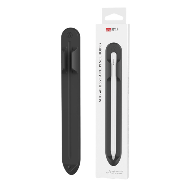 Silikona glabāšanas pildspalvas turētāja pildspalvas slots Apple Pencil 1 un 2 IPad magnētiskajam silikona zīmuļu turētājam iPad Apple Pencil
