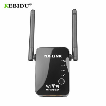 KEBIDU Long Range Extender 300 Mbps Ασύρματο WiFi Repeater Wi Fi Booster 2.4G Wi-Fi Wi-Fi Router Σημείο πρόσβασης