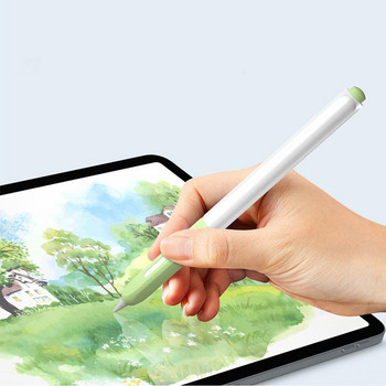 Силиконов калъф за интелигентни моливи 2-ро поколение Light Pen Skin Case Cover Мека защитна дръжка за молив Аксесоари