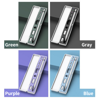 Pieštukų laikymo dėžutė Apple pieštukų laikikliui Nešiojamas dangtelis Nešiojamas dėklas Apples Pieštukams 1/2 kartos pieštukų priedai