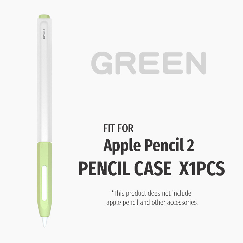 Μαλακή μολυβοθήκη σιλικόνης Συμβατή για Apple Pencil 2nd Matching Stylus Προστατευτικό κάλυμμα αντι-χαμένης θήκης μολυβοθήκη