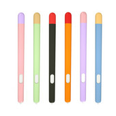 Silikonska maska s dizajnom u dvije boje za Samsung Galaxy Tab S6 Lite S7 Olovka Olovka Zaštitni rukav Stylus Olovka na dodir S Pen Funda