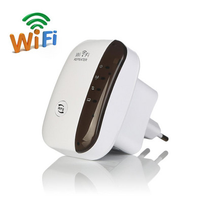 WiFi átjátszó WiFi bővítő 300Mbps erősítő WiFi erősítő Wi-Fi jel 802.11N nagy hatótávolságú vezeték nélküli Wi-Fi átjátszó hozzáférési pont