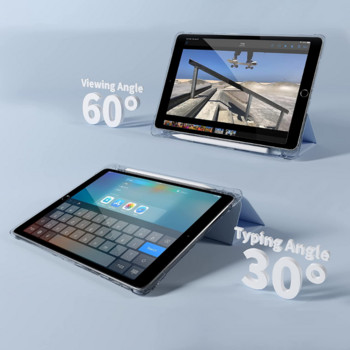 За нов калъф за iPad Pro 11 4-то поколение 11 инча 2022 г. A2435 A2761 A2762 Funda за IPad Pro 11 2018-2022 г. Капак с държач за молив