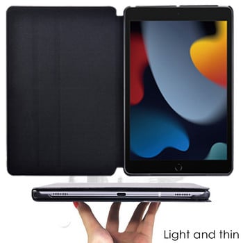 За iPad case 2021 Mini 6 Pro 11 9th Generation Case 10.2 2018 9.7 5th 6th Air 4 5 10.9 10th PU силиконов прозрачен капак Funda