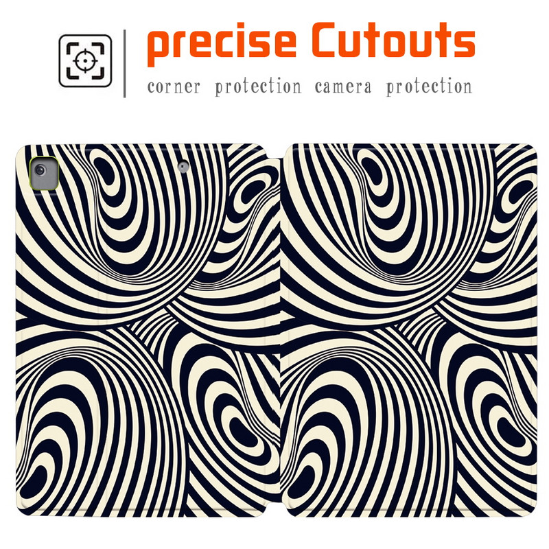 iPad tok 2021 Mini 6 Pro 11 9. generációs tok 10.2 2018 9.7 5. 6. Air 4 5 10.9 10. PU szilikon átlátszó burkolat Funda