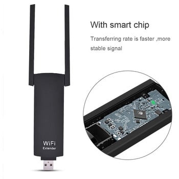 Wifi Extender USB Wifi Repeater 300Mbps WiFi Signal Extender Ενισχυτής Ασύρματος δρομολογητής μεγάλης εμβέλειας Κατάλληλο για drones PIXLINK