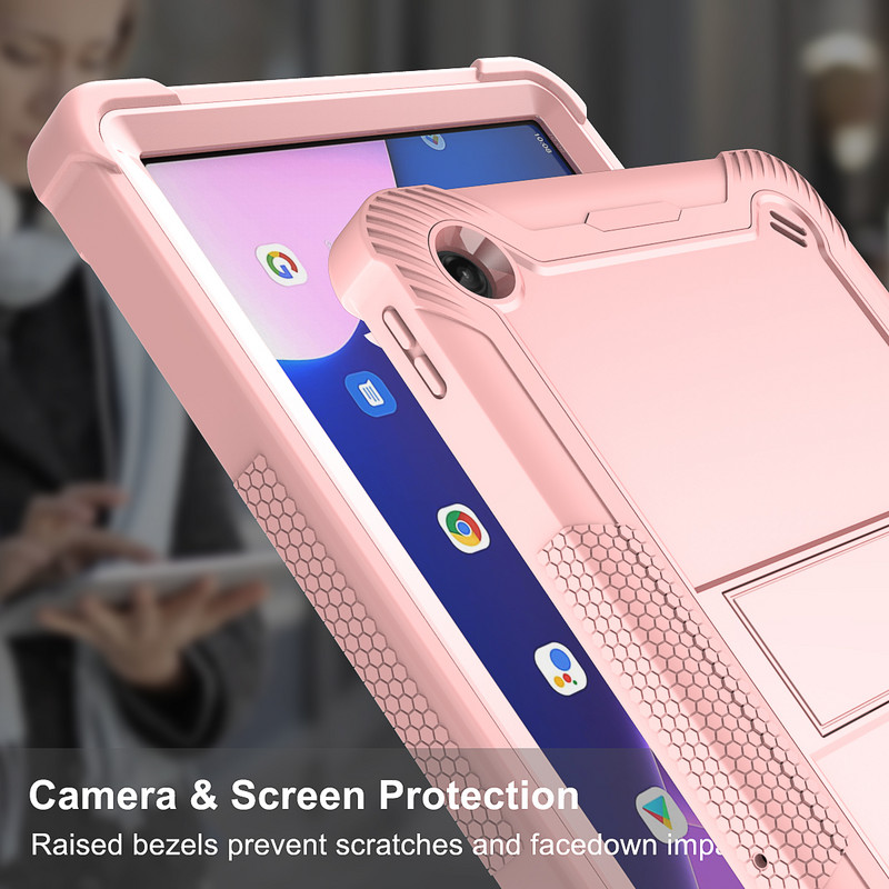 Lenovo Tab M10 HD FHD Plus M10 Plus Gen3 2022 teljes testű, nehéz ütésálló gyerek táblagép borítása TB-X606 X306 Fundashoz