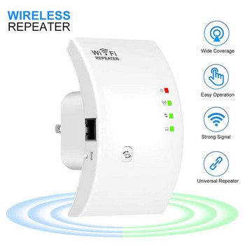 Ασύρματο WiFi Repeater 300Mbps Router Extender 802.11N/B/G Wi-fi Ενισχυτές σήματος κεραίας δικτύου Ενισχυτής Κρυπτογράφηση Wps