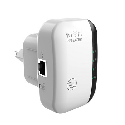Безжичен WiFi ретранслатор 300Mbps рутер удължител 802.11N/B/G Wi-fi мрежова антена Усилватели на сигнала Усилвател Wps криптиране