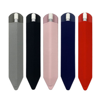 Универсален лепящ държач за молив за Apple Pencil Sticky Holder PU бандажен капак за Samsung Tablet Touch Pen Защитни чанти