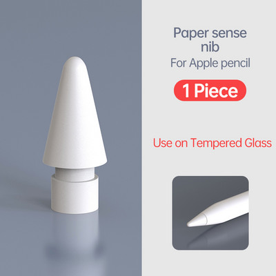 PZOZ metalinis adatos antgalis, skirtas Apple iPad pieštukui 1-as 2-as pakeitimo antgalis, nutildantis dažymas pakeičia antgalio piešimo popieriaus jausmą