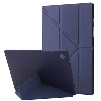 Funda táblagéphez Samsung Galaxy Tab A7 10.4 2020 összecsukható szilikon TPU állványborítás Tab A7 A 7 tokhoz SM-T500 SM-T505