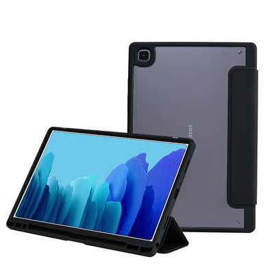 „Samsung Tab A8 A7 2022 Case“ pieštuko laikiklis Prabangus skaidrios nugaros išmanusis dėklas, skirtas Funda Galaxy Tab A8 2022 A7 S6 Lite SM X200 T500