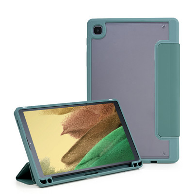 „Samsung Tab A8 A7 2022 Case“ pieštuko laikiklis Prabangus skaidrios nugaros išmanusis dėklas, skirtas Funda Galaxy Tab A8 2022 A7 S6 Lite SM X200 T500