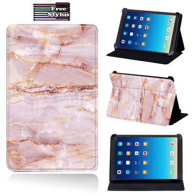 Husă din piele pentru tabletă pentru Xiaomi Mi Pad 2/Mi Pad 3/Mi Pad 4/Mi Pad 4 Plus Carcasă de protecție împotriva căderilor de praf+Stylus