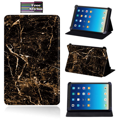 Husă din piele pentru tabletă pentru Xiaomi Mi Pad 2/Mi Pad 3/Mi Pad 4/Mi Pad 4 Plus Carcasă de protecție împotriva căderilor de praf+Stylus