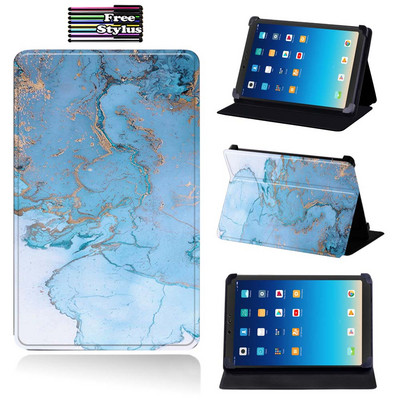 Husă din piele pentru tabletă pentru Xiaomi Mi Pad 2/Mi Pad 3/Mi Pad 4/Mi Pad 4 Plus Carcasă de protecție împotriva căderilor de praf+Stylus