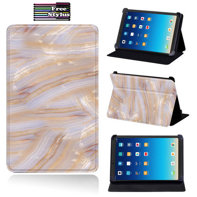 Husă din piele pentru tabletă pentru Xiaomi Mi Pad 2/Mi Pad 3/Mi Pad 4/Mi Pad 4 Plus Carcasă de protecție împotriva căderilor de praf+Stylus