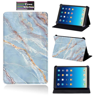 Husă din piele pentru tabletă pentru Xiaomi Mi Pad 2/Mi Pad 3/Mi Pad 4/Mi Pad 4 Plus Carcasă de protecție împotriva căderilor de praf+Stylus