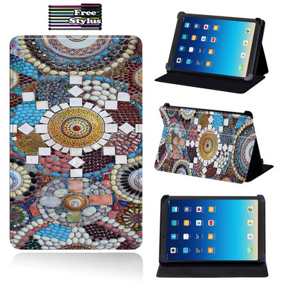 Husă din piele pentru tabletă pentru Xiaomi Mi Pad 2/Mi Pad 3/Mi Pad 4/Mi Pad 4 Plus Carcasă de protecție împotriva căderilor de praf+Stylus