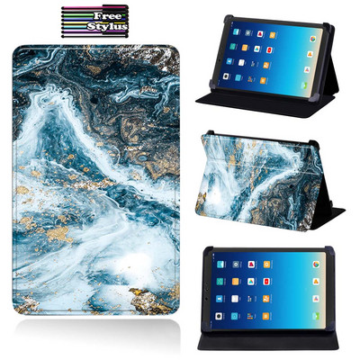 Husă din piele pentru tabletă pentru Xiaomi Mi Pad 2/Mi Pad 3/Mi Pad 4/Mi Pad 4 Plus Carcasă de protecție împotriva căderilor de praf+Stylus