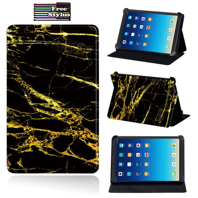 Husă din piele pentru tabletă pentru Xiaomi Mi Pad 2/Mi Pad 3/Mi Pad 4/Mi Pad 4 Plus Carcasă de protecție împotriva căderilor de praf+Stylus